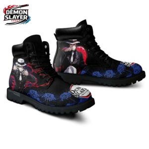 Muzan Kibutsuji Combat Boots Demon Slayer Exclusive Anime Gift For Fans 2