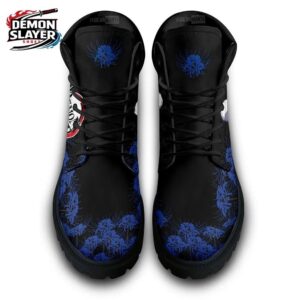 Muzan Kibutsuji Combat Boots Demon Slayer Unique Otaku Fashion Shoes 2