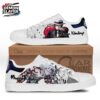 Black Teal Mist Portrait Muichiro High-Top Leather Sneakers – Demon Slayer Muichiro Shoes
