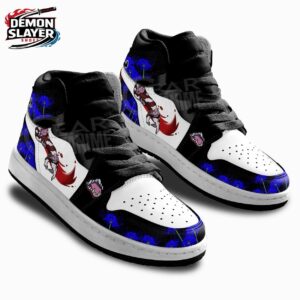 Muzan Kibutsuji High-Top Leather Sneakers Demon Slayer Custom Anime Gift For Fans 2