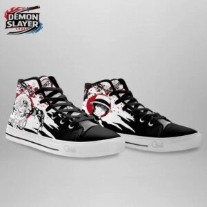 Muzan Kibutsuji High Tops Canvas Shoes Demon Slayer Exclusive Collector Anime Sneakers 2