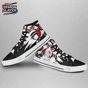 Muzan Kibutsuji High Tops Canvas Shoes Demon Slayer Exclusive Collector Anime Sneakers 3
