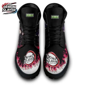 Nezuko Combat Boots Demon Slayer Custom Custom Anime Sneakers 3