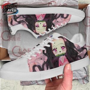 Nezuko Court Shoes Demon Slayer Limited Streetwear Sneakers 1