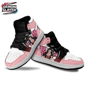 Nezuko High-Top Leather Sneakers Demon Slayer Exclusive Streetwear Sneakers 2