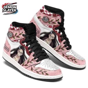 Nezuko High-Top Leather Sneakers Demon Slayer Ultimate Anime Gift For Fans 2