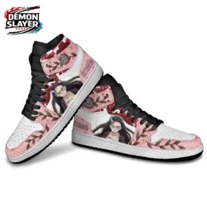 Nezuko High-Top Leather Sneakers Demon Slayer Ultimate Anime Gift For Fans 3