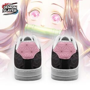 Nezuko Low-Top Leather Sneakers Demon Slayer Epic Custom Anime Sneakers 2