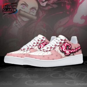 Nezuko Low-Top Leather Sneakers Demon Slayer Ultimate Custom Anime Sneakers 1