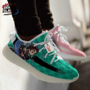 Nezuko Mesh Runners Shoes Demon Slayer Premium Otaku Fashion Shoes 1