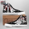 Nezuko Zenitsu Portrait Split High-Top Sneakers – Pink Yellow Demon Slayer Shoes Nezuko Zenitsu Portrait Split High-Top Sneakers – Pink Yellow Demon Slayer Shoes