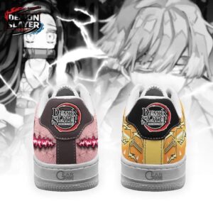 Nezuko Zenitsu Low-Top Leather Sneakers Demon Slayer Premium Custom Anime Sneakers 3