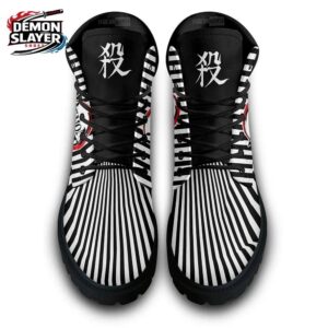 Obanai Combat Boots Demon Slayer Exclusive Collector Anime Sneakers 2