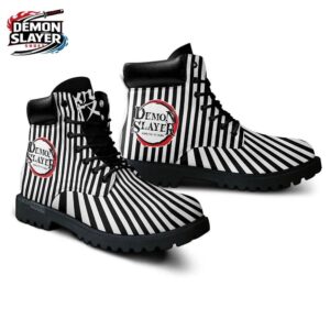Obanai Combat Boots Demon Slayer Exclusive Collector Anime Sneakers 3