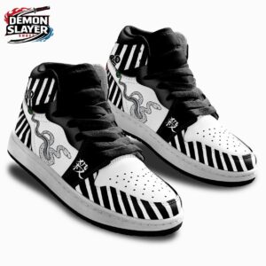 Obanai High-Top Leather Sneakers Demon Slayer Custom Anime Shoes For Fans 2