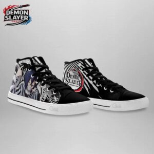 Obanai High Tops Canvas Shoes Demon Slayer Legendary Anime Gift For Fans 2