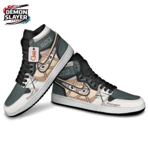 Sanemi High-Top Leather Sneakers Demon Slayer Exclusive Streetwear Sneakers 3