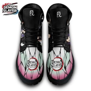 Shinobu Combat Boots Demon Slayer Limited Anime Shoes For Fans 3