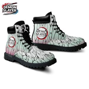 Shinobu Combat Boots Demon Slayer Streetwear Anime Shoes For Fans 3