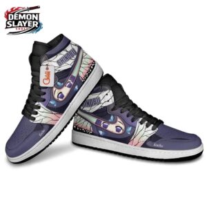 Shinobu High-Top Leather Sneakers Demon Slayer Epic Otaku Fashion Shoes 3