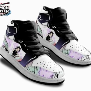 Shinobu High-Top Leather Sneakers Demon Slayer Limited Streetwear Sneakers 1