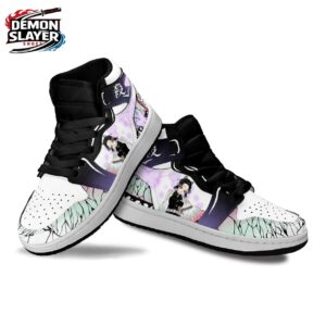 Shinobu High-Top Leather Sneakers Demon Slayer Limited Streetwear Sneakers 2