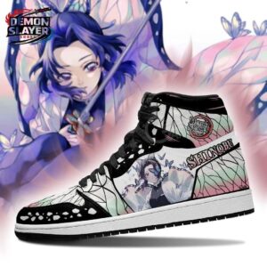 Shinobu High-Top Leather Sneakers Demon Slayer Stylish Anime Shoes For Fans 2