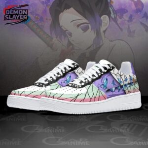 Shinobu Low-Top Leather Sneakers Demon Slayer Epic Streetwear Sneakers 2