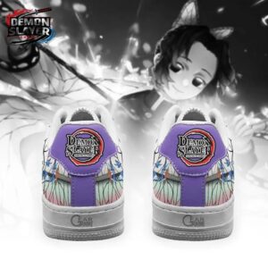 Shinobu Low-Top Leather Sneakers Demon Slayer Epic Streetwear Sneakers 4