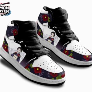 Tamayo High-Top Leather Sneakers Demon Slayer Limited Streetwear Sneakers 1