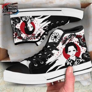Tamayo High Tops Canvas Shoes Demon Slayer Custom Streetwear Sneakers 1