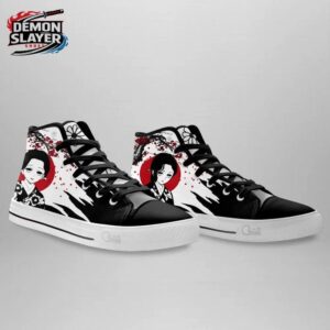 Tamayo High Tops Canvas Shoes Demon Slayer Custom Streetwear Sneakers 2