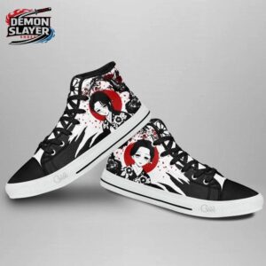 Tamayo High Tops Canvas Shoes Demon Slayer Custom Streetwear Sneakers 3