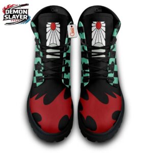 Tanjiro Combat Boots Demon Slayer Exclusive Anime Shoes For Fans 3