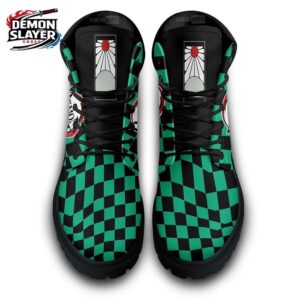 Tanjiro Combat Boots Demon Slayer Streetwear Anime Gift For Fans 2