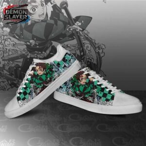 Tanjiro Court Shoes Demon Slayer Ultimate Anime Shoes For Fans 1