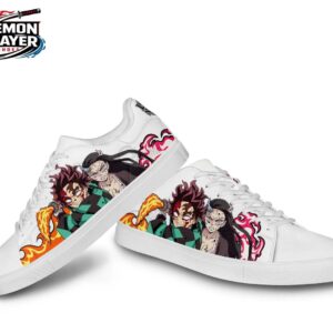 Tanjiro Court Shoes Demon Slayer Unique Custom Anime Sneakers 2