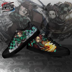 Tanjiro Court Shoes Demon Slayer Unique Otaku Fashion Shoes 2