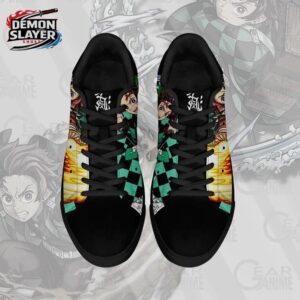 Tanjiro Court Shoes Demon Slayer Unique Otaku Fashion Shoes 3