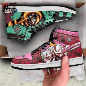 Tanjiro High-Top Leather Sneakers Demon Slayer Legendary Anime Shoes For Fans 1