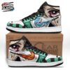 Green Teal Tanjiro Izuku Midoriya Split High-Top Sneakers – Demon Slayer Tanjiro Shoes