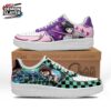 Green Teal Tanjiro Izuku Midoriya Split High-Top Sneakers – Demon Slayer Tanjiro Shoes