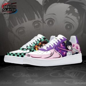 Tanjiro Kanao Low-Top Leather Sneakers Demon Slayer Epic Anime Shoes For Fans 1