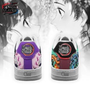 Tanjiro Kanao Low-Top Leather Sneakers Demon Slayer Epic Anime Shoes For Fans 2