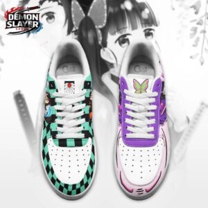 Tanjiro Kanao Low-Top Leather Sneakers Demon Slayer Epic Anime Shoes For Fans 3