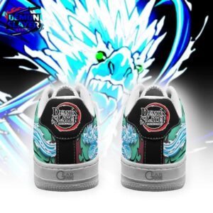 Tanjiro Low-Top Leather Sneakers Demon Slayer Custom Collector Anime Sneakers 2