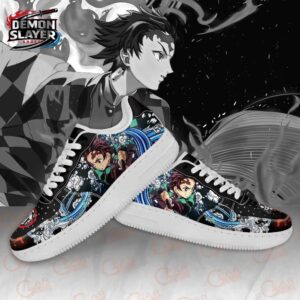 Tanjiro Low-Top Leather Sneakers Demon Slayer Premium Collector Anime Sneakers 3