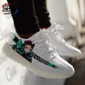 Tanjiro Mesh Runners Shoes Demon Slayer Premium Anime Shoes For Fans 1